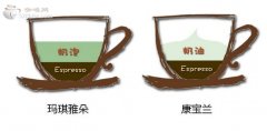 咖啡常識 瑪琪雅朵和康寶蘭的區別