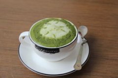 花式抹茶咖啡的做法(Macha Coffee)