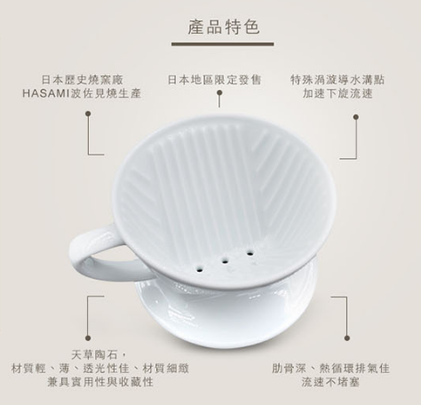 兼具實用與藝術的 Kalita 波佐見燒濾杯-怎麼衝煮都好用